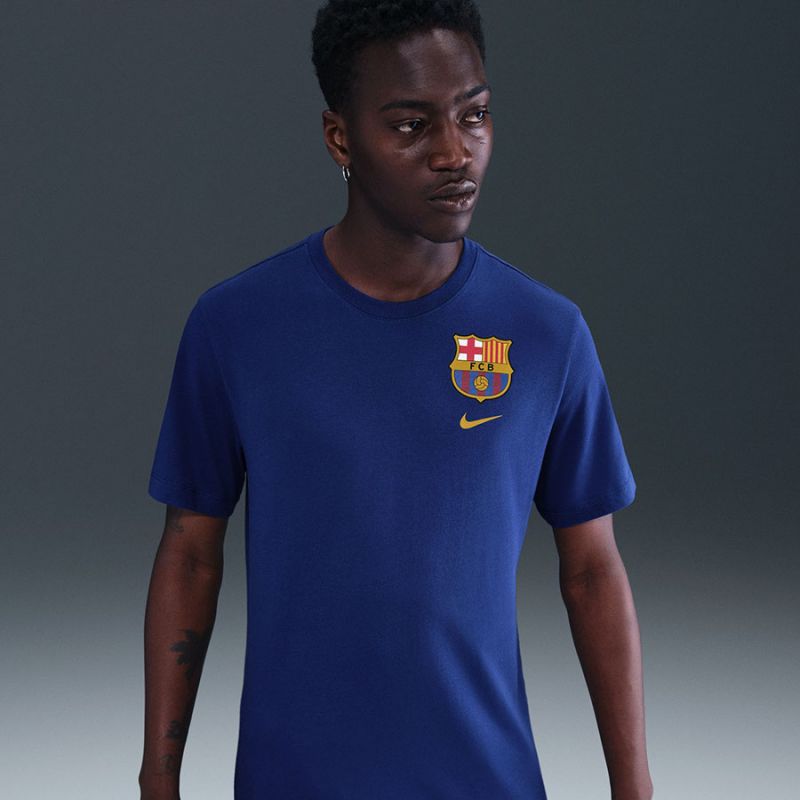 Nike FC Barcelona Crest Tee M HQ8396-455 Póló