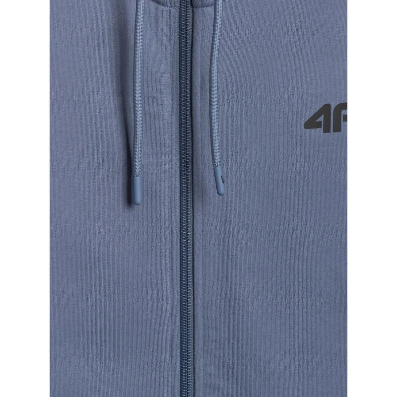 Men's zip-up hooded sweatshirt 4F