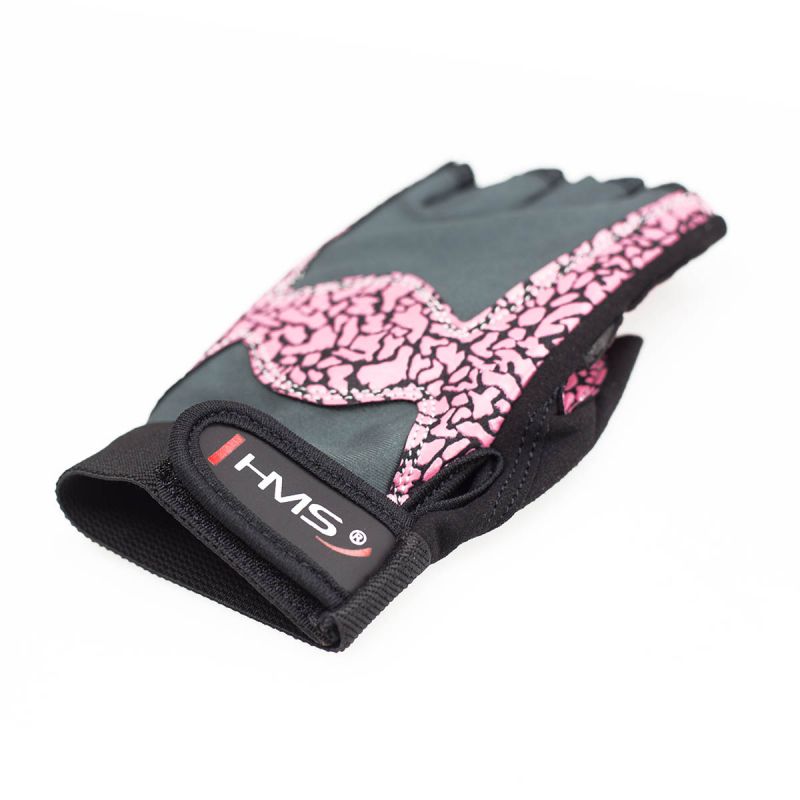 HMS Pink/Gray W RST03 rS Gym Gloves rózsaszín kesztyű 17-63-220