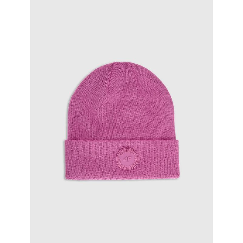 Girls' winter beanie hat 4F 4FJRAW25ACAPF0749-54S sapka