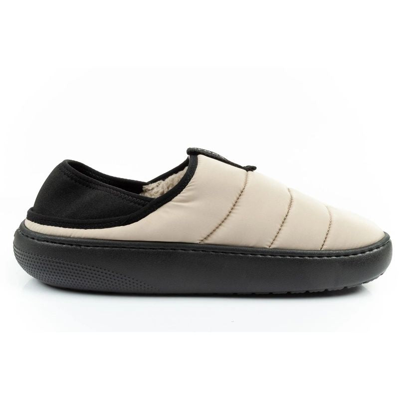 Crocs men's shoes slippers Classic Puff Moc slippers insulated bézs papucs