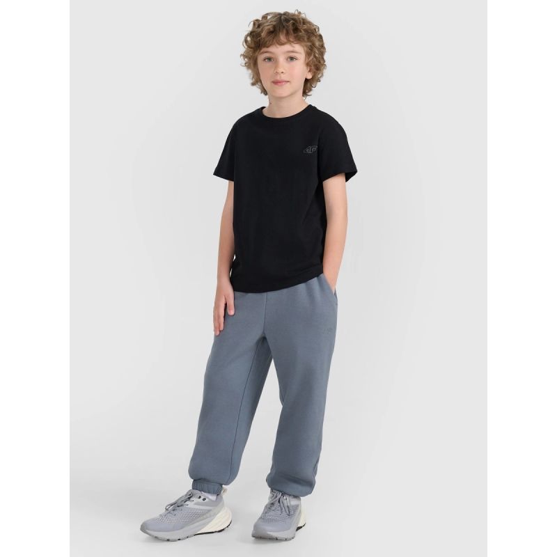4f Regular plain T-shirt (SET OF 2) for children 4FJRAW25TTSHU3157-93S Ruházat