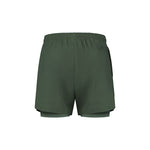 Rogelli 2in1 ESSENTIAL green zöld kerékpáros nadrág SIROG351409.M