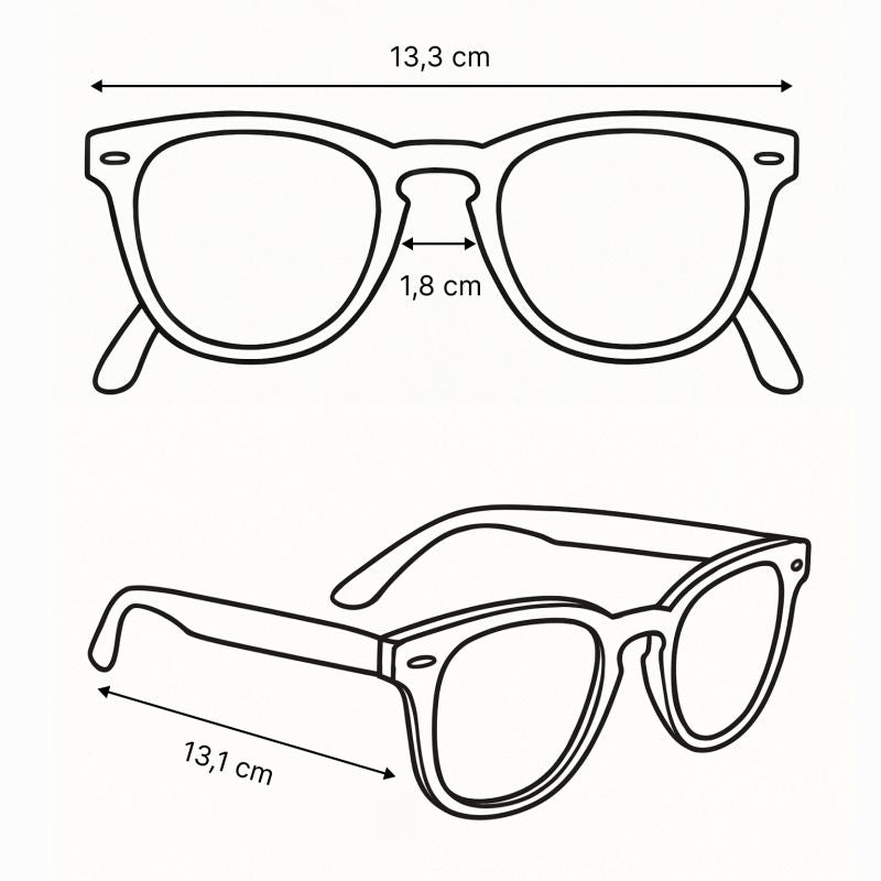 Magnum Lunita Glasses (B110-5) fekete glasses, training equipment