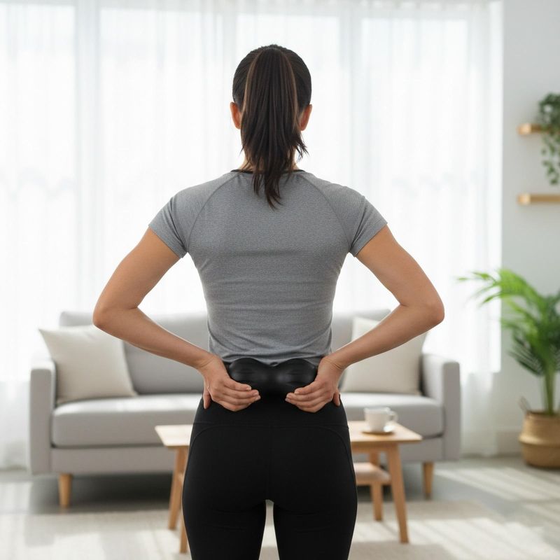 Body Sculpture Powerball Duo vibrating massager with cover BM fekete edzéssegítő BM508