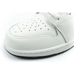 Nike Air Jordan 1 women's high-top sports fashionable sneakers white fekete cipő