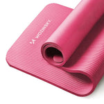 Wozinsky WNSP-15R Exercise Mat 183 x 61 x 1.5 cm Thick Gymnastic Mat for Yoga and Fitness - Pink rózsaszín jóga matrac 304004-208172