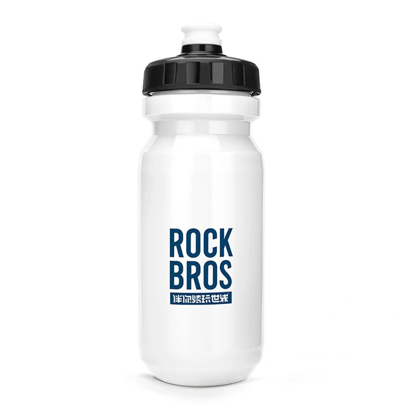 Rockbros 600 ml Bike Bottle - White biały water bottles, training equipment