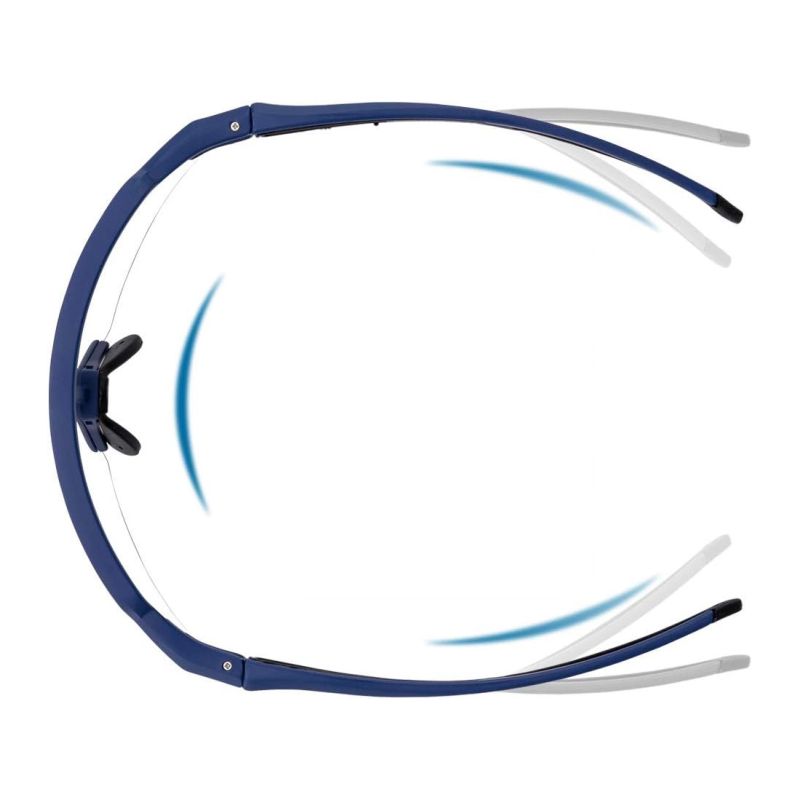 Rockbros 10174 UV400 Cycling Glasses - Blue niebieski glasses, training equipment