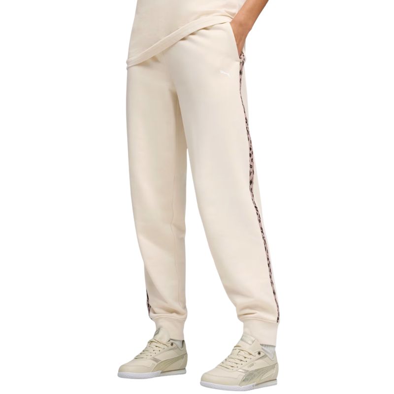 Puma ESS Graphic Animal Comfort Women's Pants 692464 bézs clothing