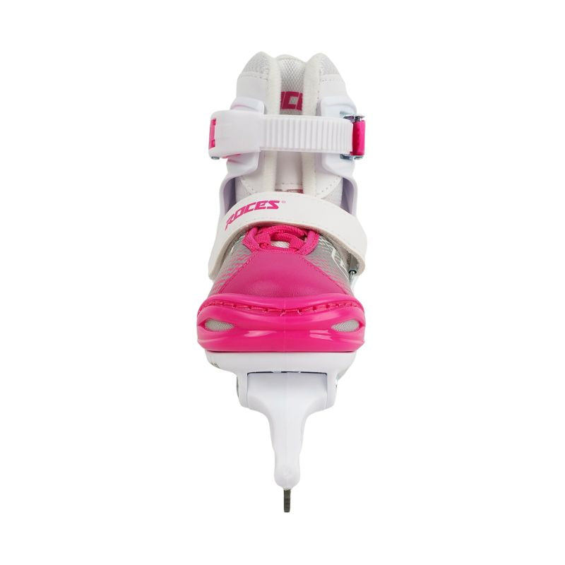Roces Jokey Ice X skates white and pink 450746 001