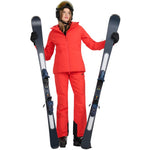 Women's ski 4F FNK F0944 red 4FWAW25TFTRF0944 62S piros nadrág