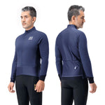 Rockbros Winter Fleece Double Layer Cycling Size XL - Blue niebieski \ xl dzseki