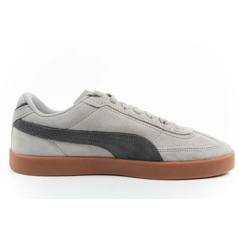 Puma Club II Era men's sports shoes, leather sneakers, szürke utcai cipő