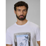 4F Men's regular printed T-shirt 3xl póló