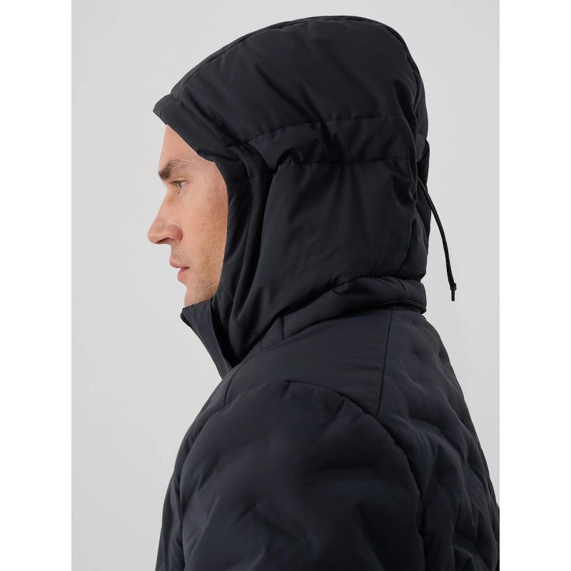 4F Men’s Winter Puffer Jacket with Synthetic Insulation kötött sapka 4FRAW26TDJAM1025-20S
