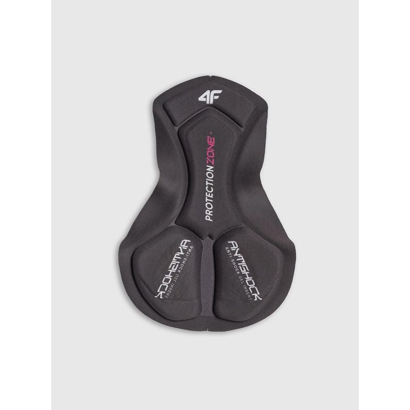 4F Women's cycling with foam and gel pad short