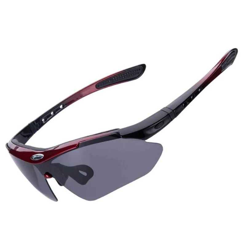 Rockbros 10141 photochromic UV400 cycling glasses - red czerwony glasses, training equipment