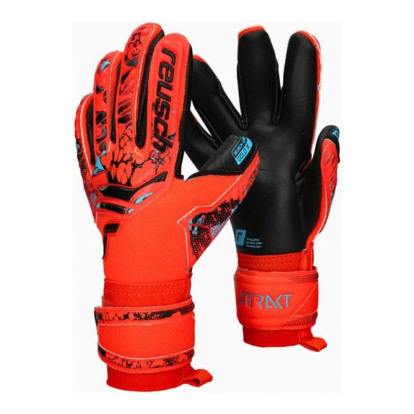 Reusch Attrakt Gold X Jr goalkeeper gloves 5372955-3333 Kesztyű
