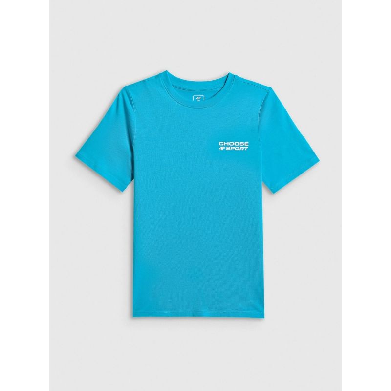 Boy's regular printed T-shirt 4F 4FJRSS26TTSHM3832-33S póló