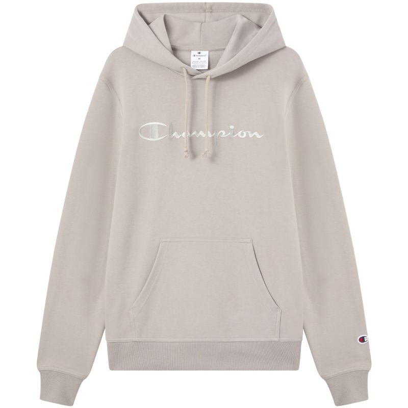Champion Hooded Sweatshirt Beige 220782 ES035 bézs kapucnis pulóver