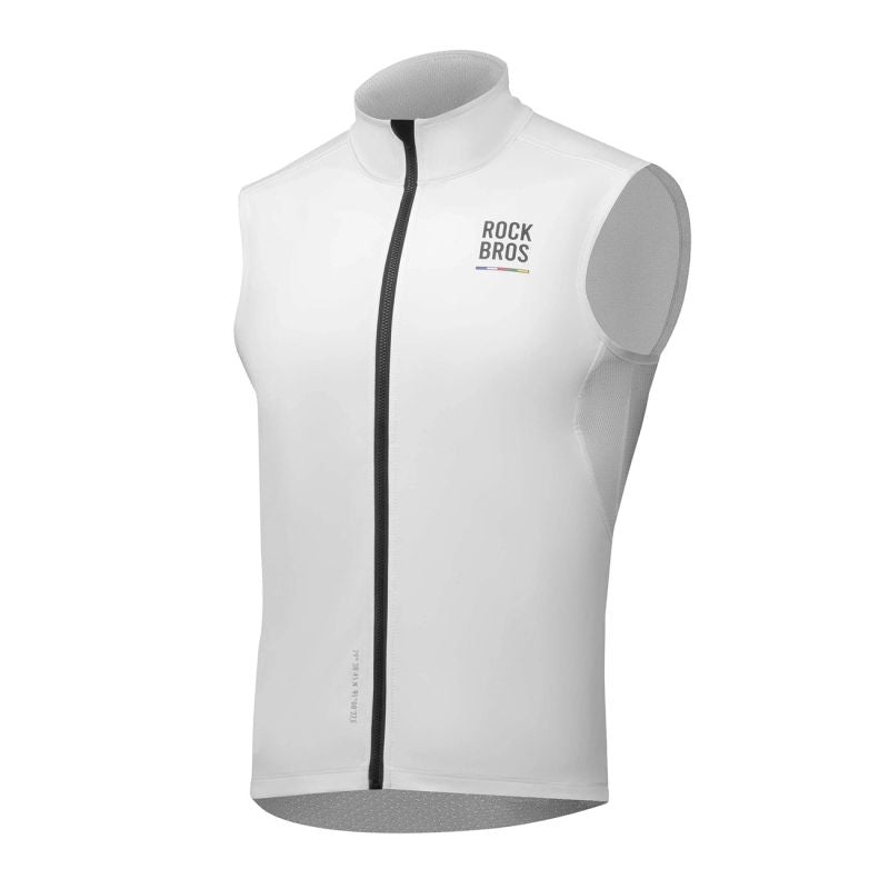 Rockbros ROAD TO SKY windproof vest insulated L - white l \ biały vests