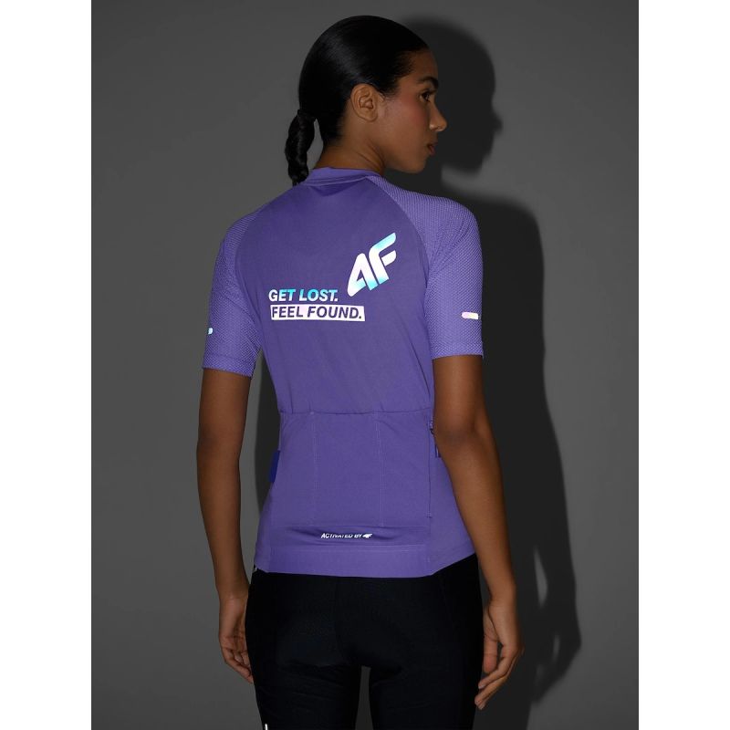 4F Women's cycling jersey with UPF50+ filter póló