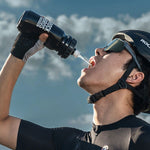 Rockbros 600 ml Bike Bottle - Black czarny water bottles, training equipment