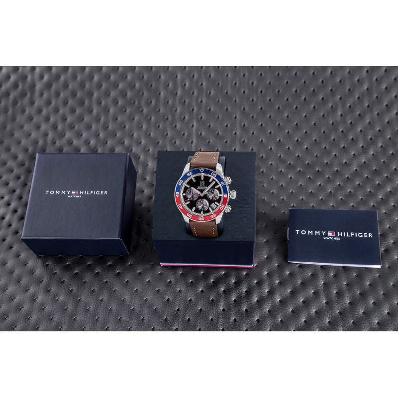 Tommy Hilfiger TH85 Chronograph Men's Watch 1792166 + BOX pulóver