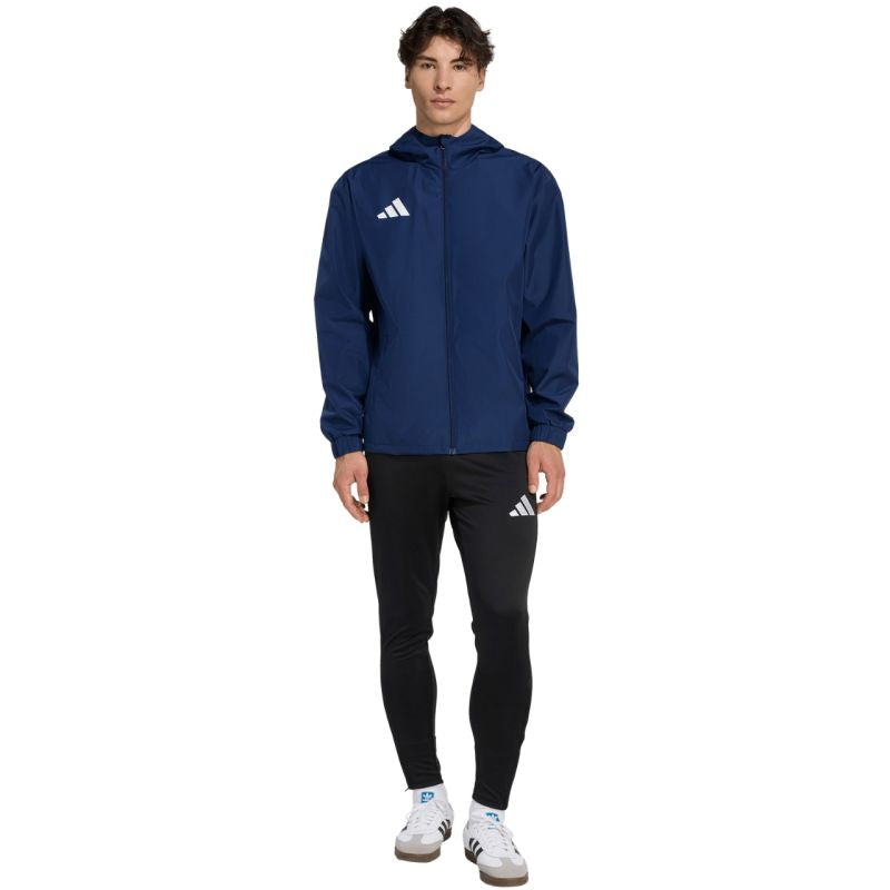 Men's adidas Entrada 26 All Weather Navy JZ9102 kék kabát