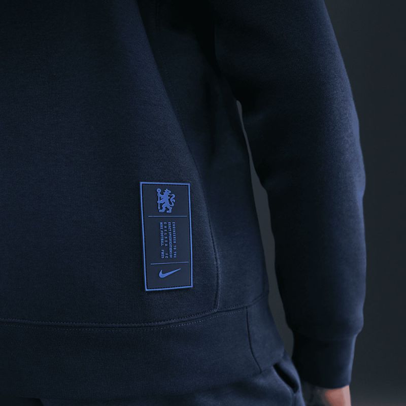 Nike Chelsea FC Club sweatshirt HQ1478-451 fekete pulóver