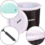 Enero WARM SWIMMING POOL ICE BATH fekete furniture