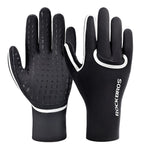 Rockbros Full Waterproof Cycling Gloves, Size: L/XL - Black l || xl kesztyű
