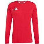 Adidas Entrada 26 Long Sleeve Jersey Men's T-Shirt Red piros póló KF5847