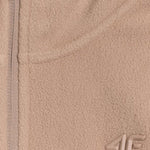4f Women's fleece sweatshirt F069 light brown 4FWAW25UFLEF069 82S Kiegészítő