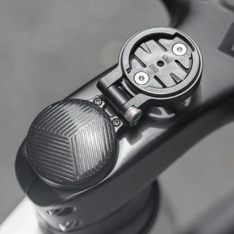 Rockbros WT-2 Bike Computer Holder with AirTag Space - Black