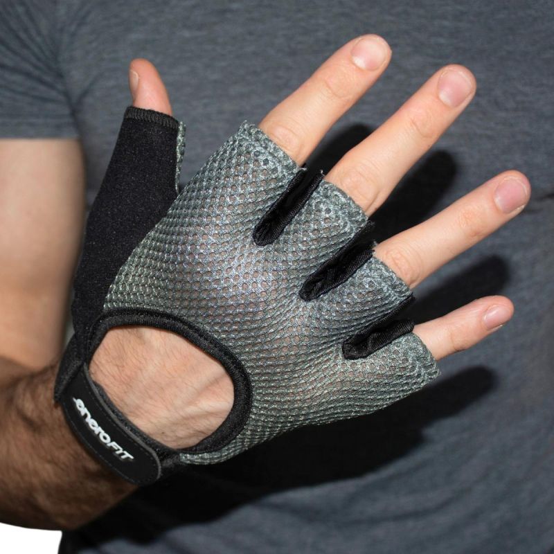 Enero Universal Fitness Training Gloves Rm Fit fekete kesztyű
