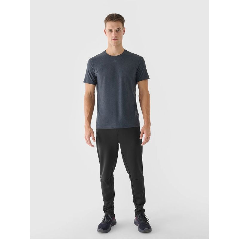 Men's quick-drying regular training T-shirt 4F 4FWAW24TFTSM1003-22M póló