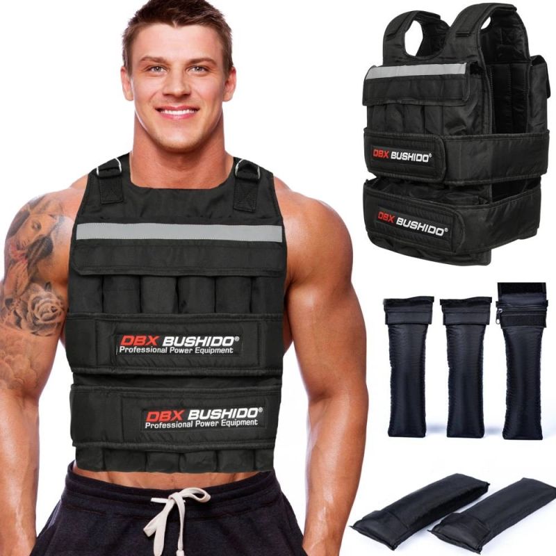DBX Bushido Weighted Training Vest 24 Inserts (Empty) vests