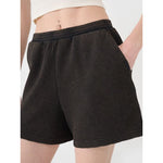 Women's casual waffle knit 4F 4FRSS25TSHOF699-20S short