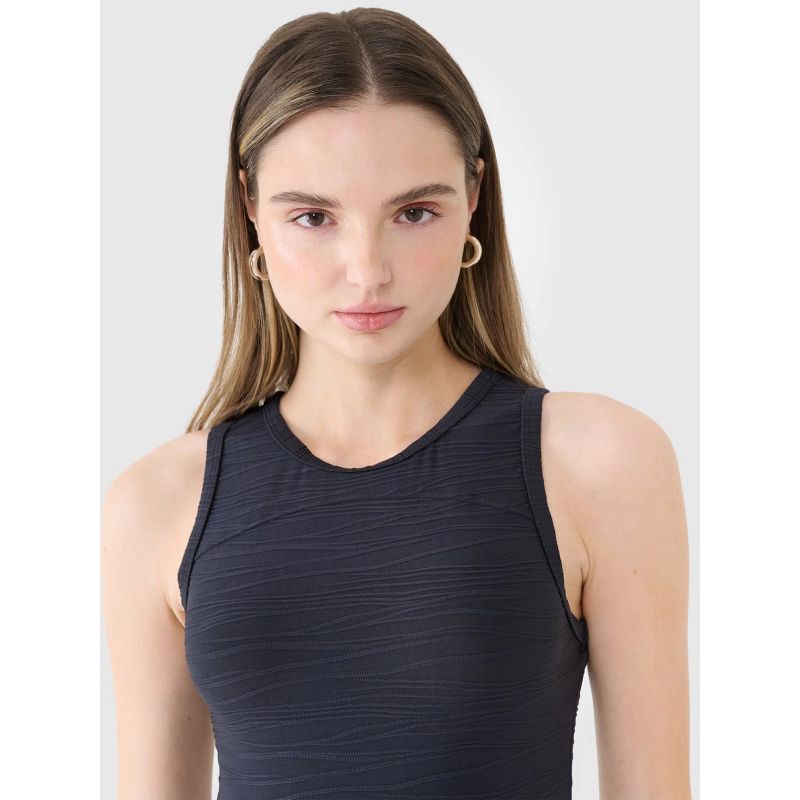 4f Women's bodysuit with a cutout back 4FWSS25TBODF005-20S General