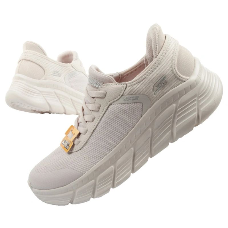 Skechers women's sports Bobs B Flex SLIP-INS ecru comfortable utcai cipő