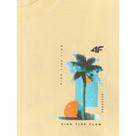 4F Men's regular printed T-shirt póló 4FRSS26TTSHM4301-73S