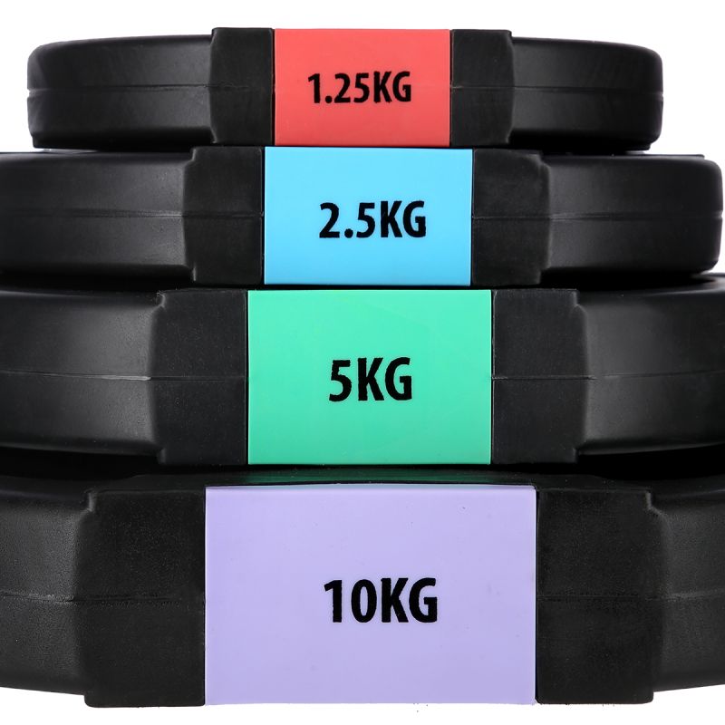 HMS Composite barbell/plates 42kg GSP40 póló 17-57-025