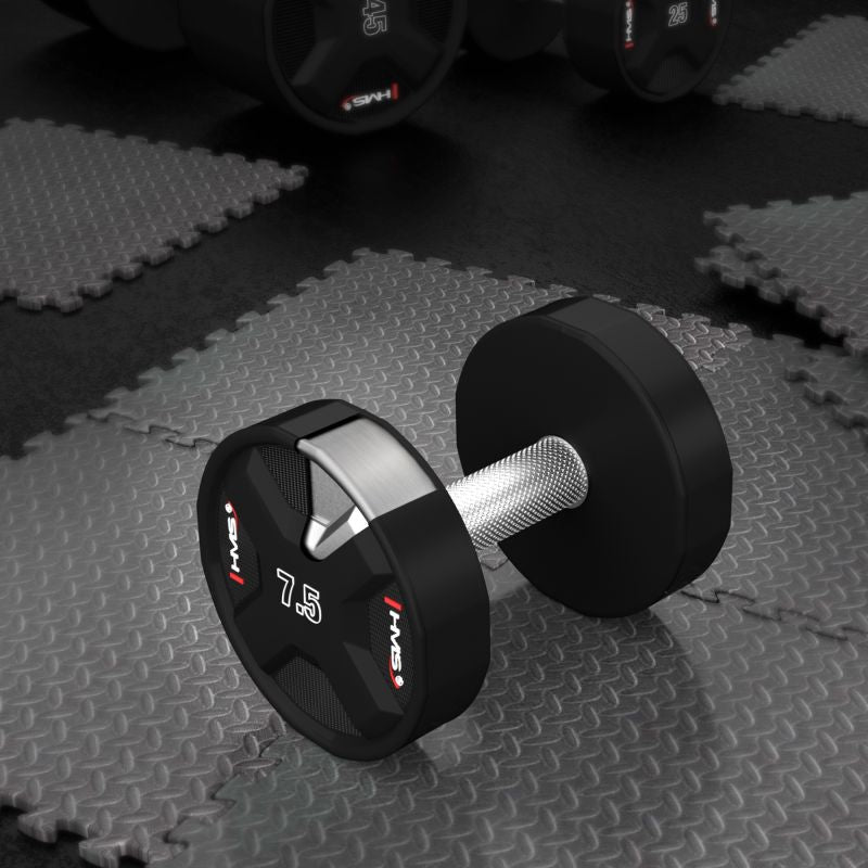 HMS HPC 7.5 KG POLYURETHANE Dumbbell CPU súlyzó 17-66-192
