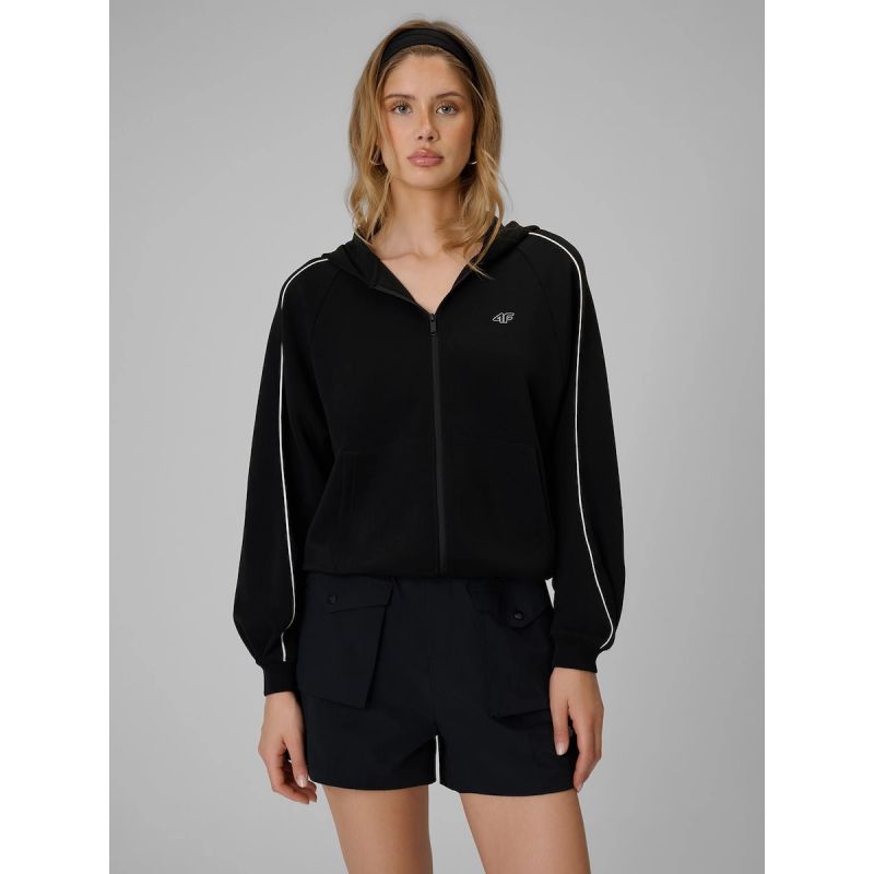 4F Women's regular hooded sweatshirt kapucnis pulóver
