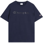 Champion Men's SS Tee Navy Blue 222992 BS501 sötétkék férfi póló 222992BS501