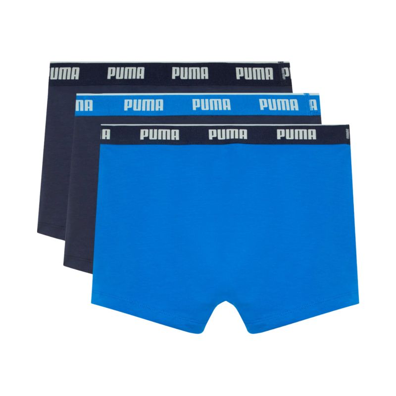Puma men's boxer 3 pack navy , blue 947130 kék short