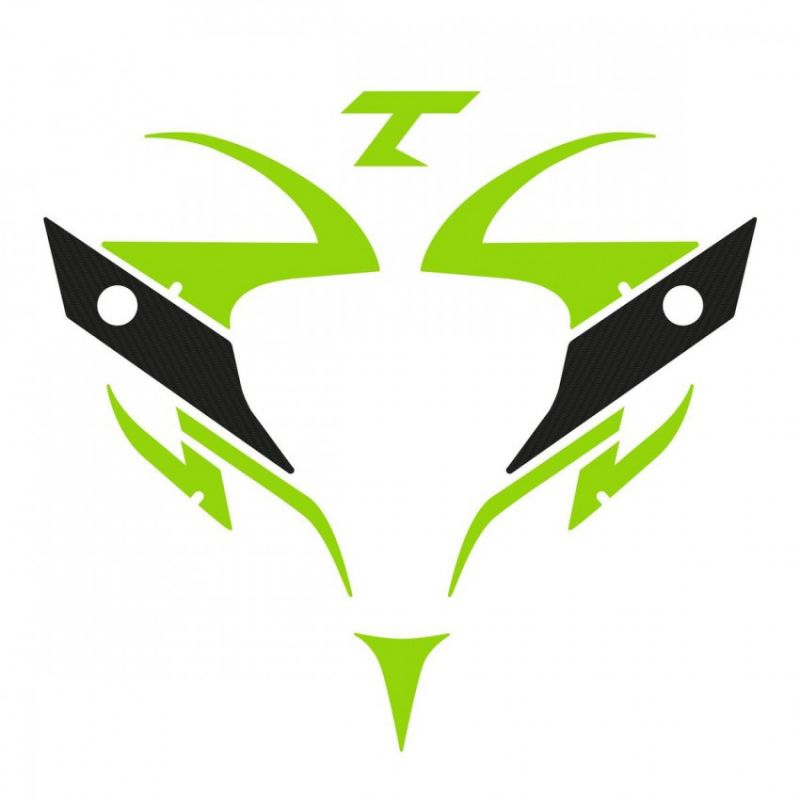 TEMPISH Hero mask sticker set czarny sets