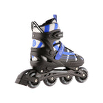 Nils Extreme 2-in-1 navy blue size S (31–34) inline skates with replaceable hockey blade sötétkék korcsolya 16-21-112